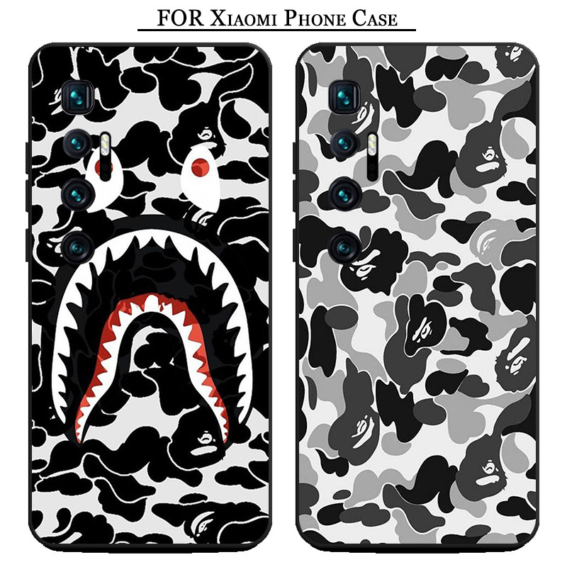 OY22 Bape Cool Xiaomi Mi A3 CC9E Poco F2 F5 F6 Pro M2 F3 GT C3 C40 C55 C50 65 4G 4G Soft Case