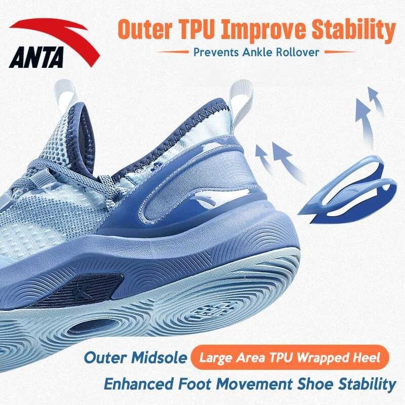 ❤ 【Klay Thompson】Anta KT FLY Men Squeaky Basketball Professional Sports Shoes 812331606 Legi
