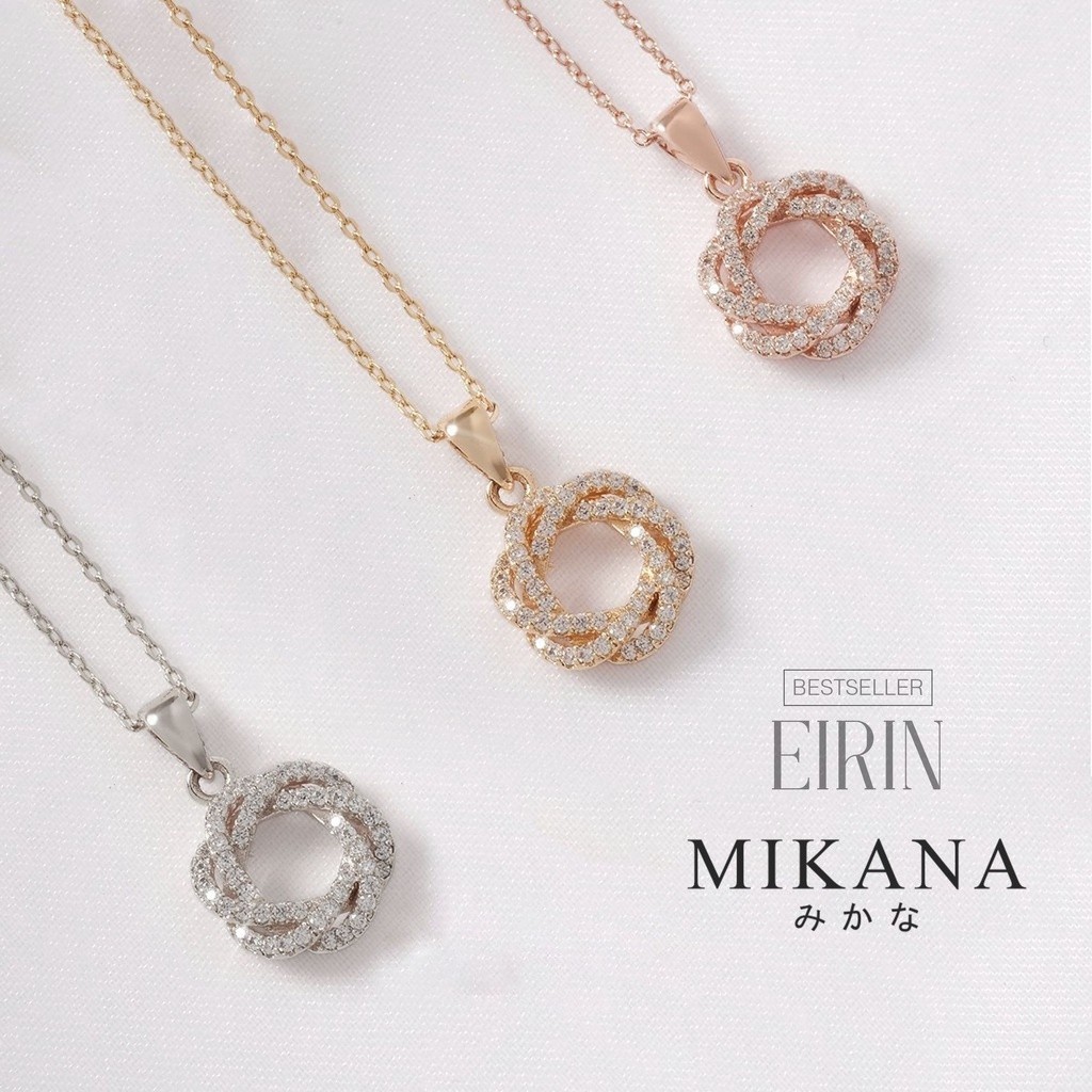 Mikana Eirin จี้สร้อยคออุปกรณ์เสริมเครื่องประดับสําหรับผู้หญิง Jewelries Choker แฟชั่น