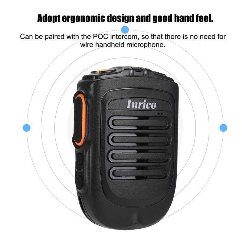 Googoo Bm001 Zello มือถือไร้สายบลูทูธ PTT ไมโครโฟนแบบใช้มือถื