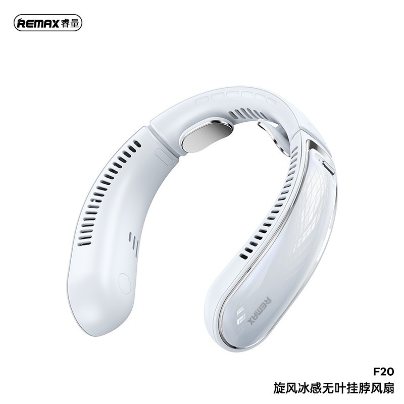 Remax F20 Whirly Series พัดลมคล ้ องคอ Icy Bladeless