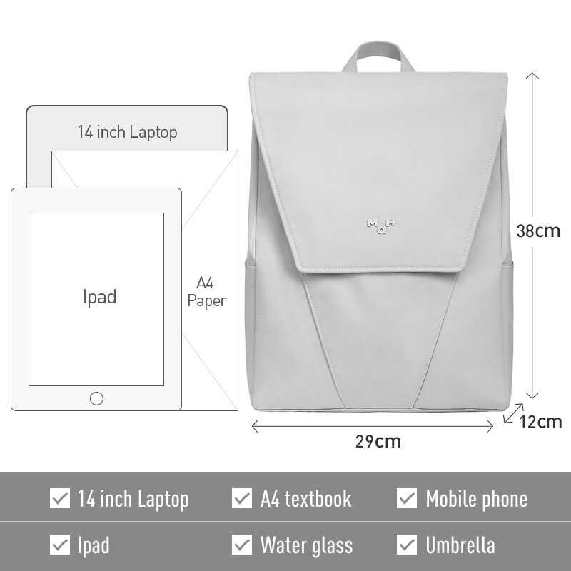 ❤ MAH Designerกระเป๋าเป้สะพายหลังชายหญิงกระเป๋าเดินทาง