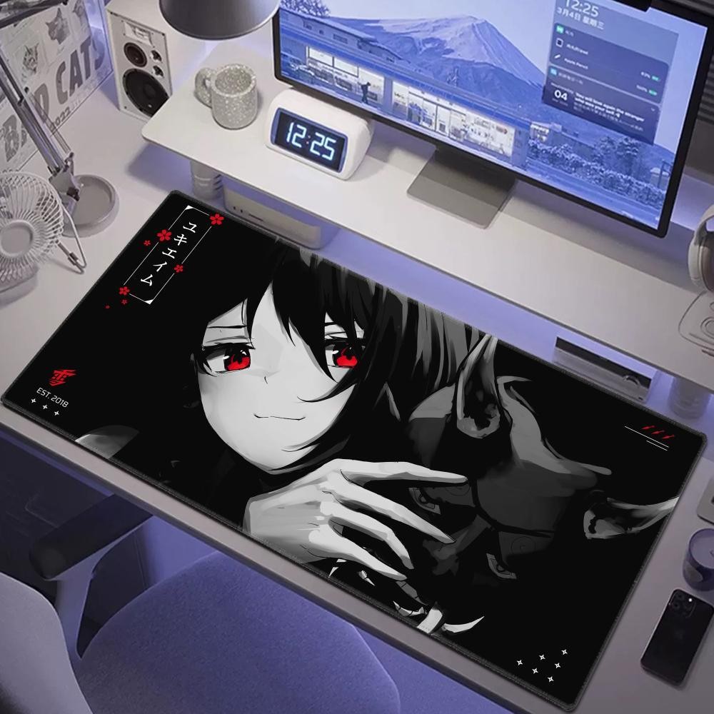 เกมพรีเมี่ยมแผ่นรองเม้าส์ 45x40 ซม.YUki Aim ความเร็ว Mousepad Gamer Professional Gaming E-Sports แผ่นรองเมาส์ล็อคขอบโต๊ะ