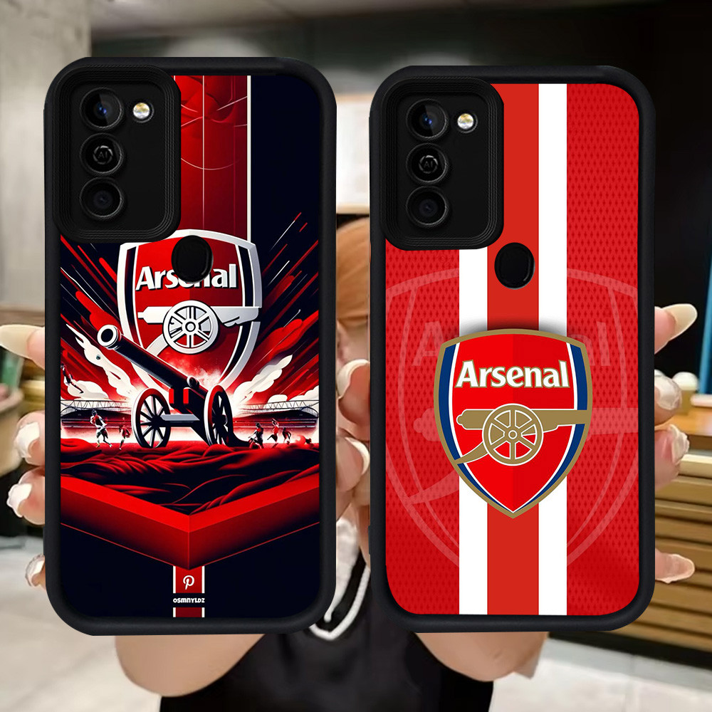 SAMSUNG Q125 Arsenal-FCปลอกอ่อนสําหรับSamsung A7 A30s A50 A11 M11 A20 M30S A30 A20S A10S A10 M21 A50