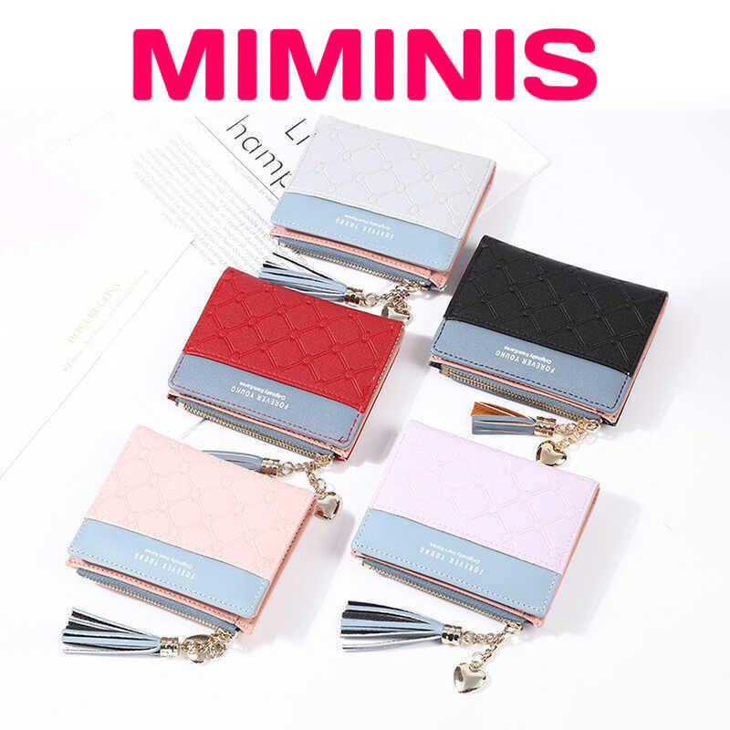 MIMINIS - CARD WALLET BAG D53 WOMENS FOLDING WALLET MINI WALLET WOMENS WALLET IMPORTED WOMENS WALLET