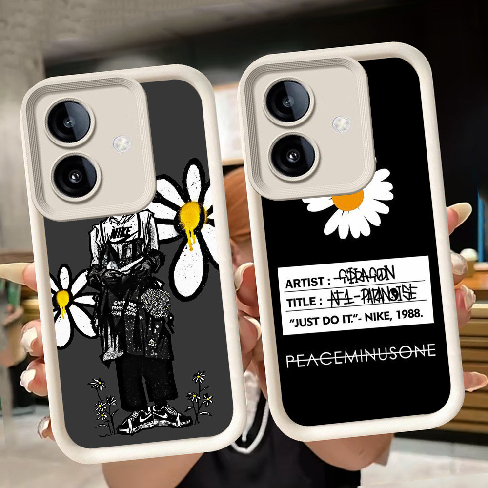 ปลอกอ่อนสําหรับ OPPO A5 A79 A3X A3 Pro A5X 5G สีขาว Q60 Peaceminusone