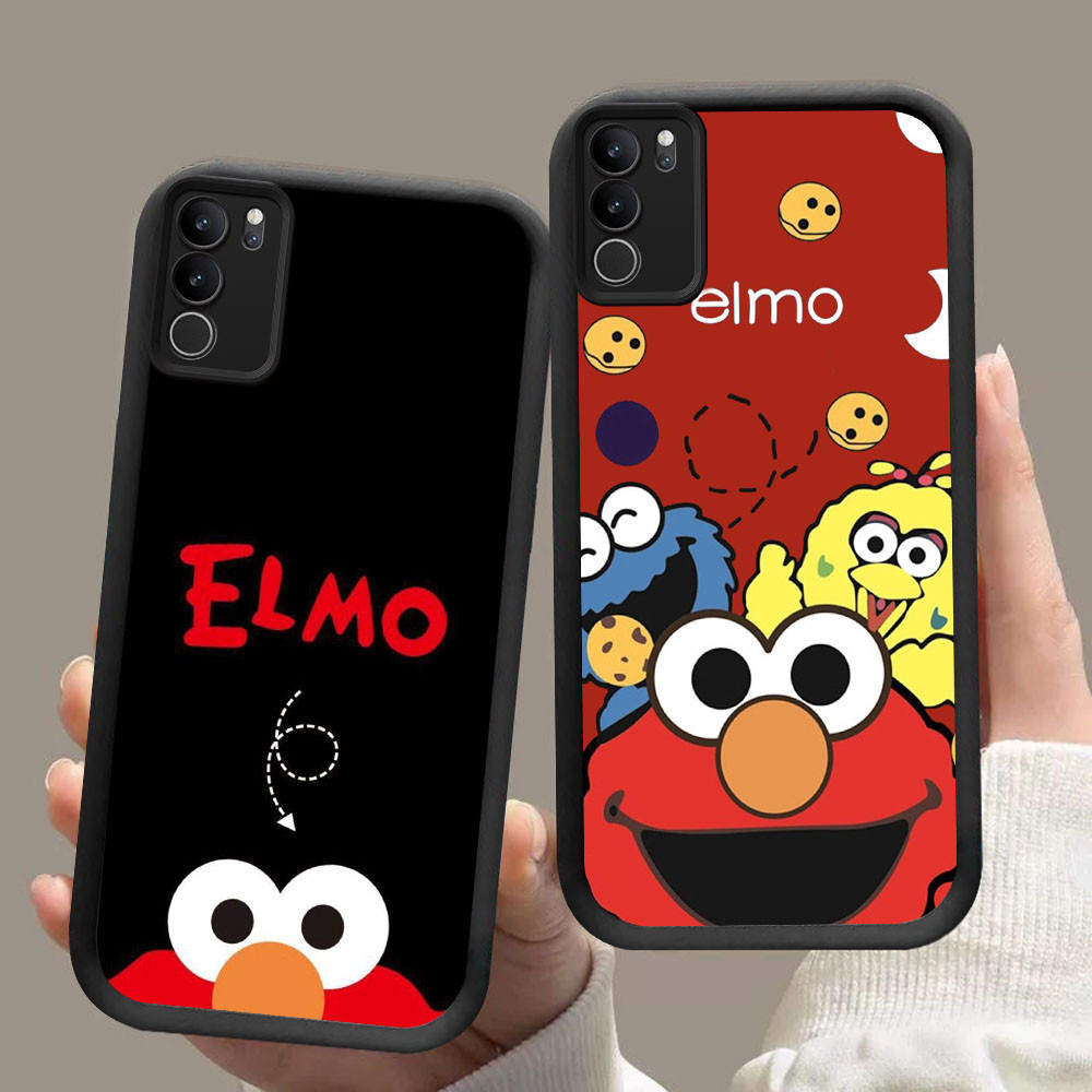DF-83 Sesame Street Luxury Soft Casing สําหรับ VIVO Y19S V40 Y300 Y200 Lite Pro
