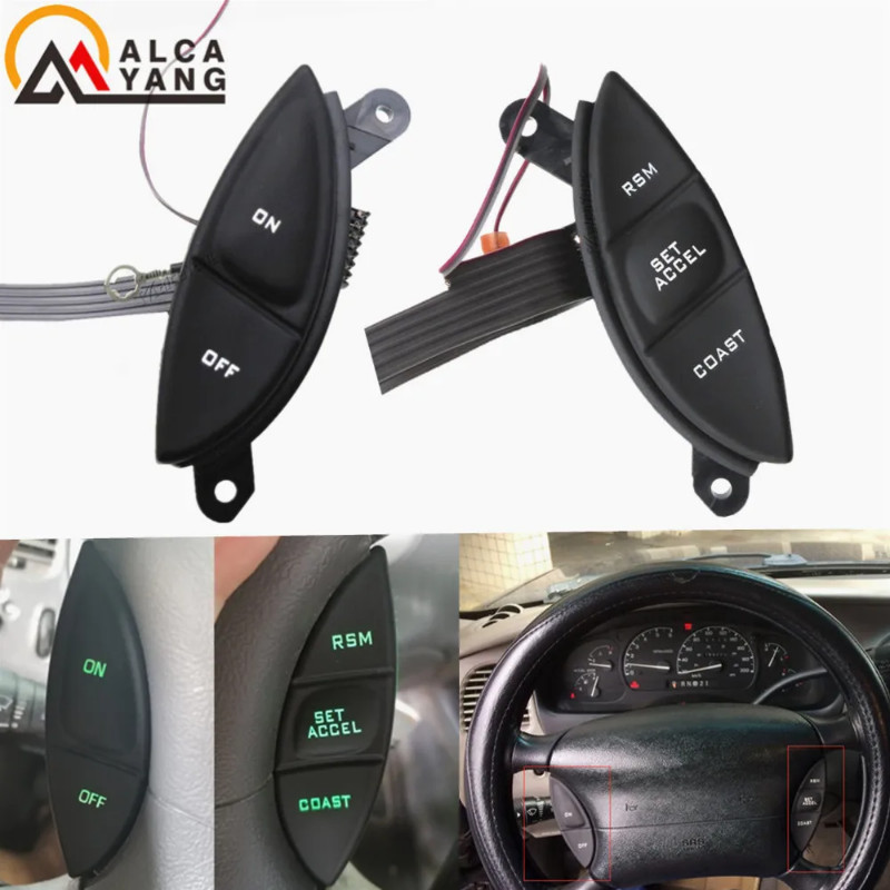 Malcayang สําหรับ Ford Explorer Sport Trac Ranger Cruise Control Switch ใหม่ Motorcraft SW5928 F87Z9
