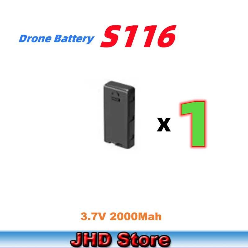 JHD Cf3 ต้นฉบับ Drone แบตเตอรี่อุปกรณ์เสริมสีดำ 3.7V 2000Mah