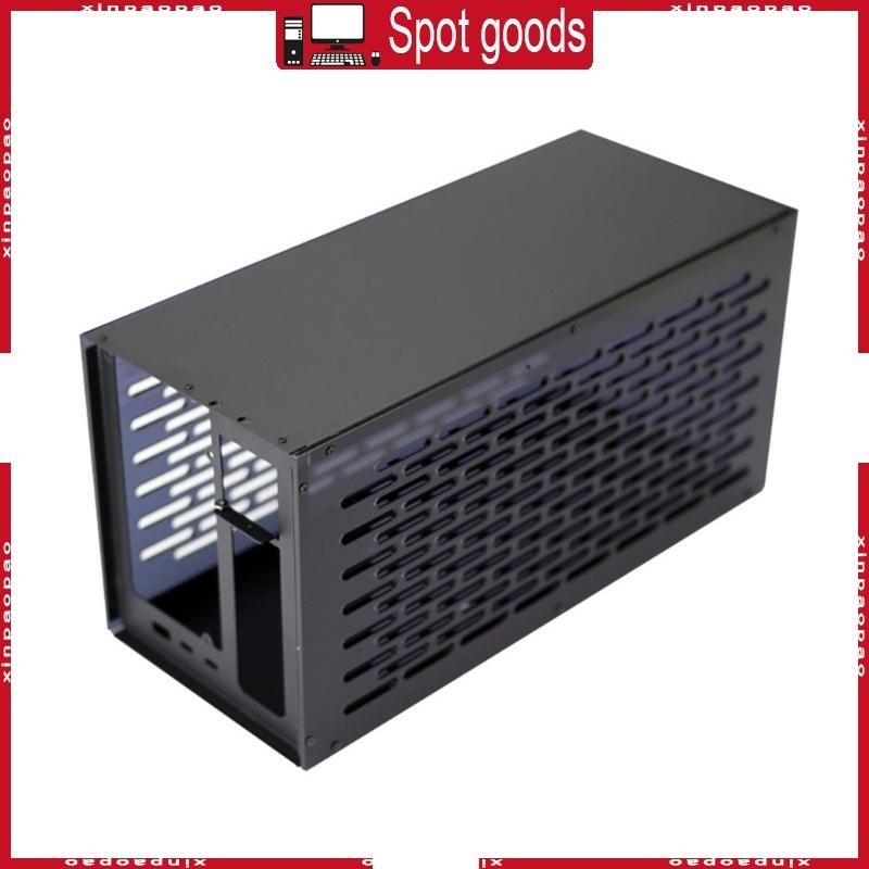 Xi GPU Case- กรอบโลหะ TH3P4G3 จอแสดงผล OLED + พัดลมระบายความร้อนรองรับ ATX 1U