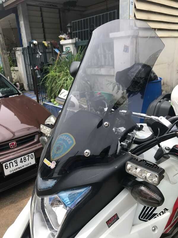 ชิวหน้าแต่ง Cb500x ทางหลวงหมายเลข 13-16