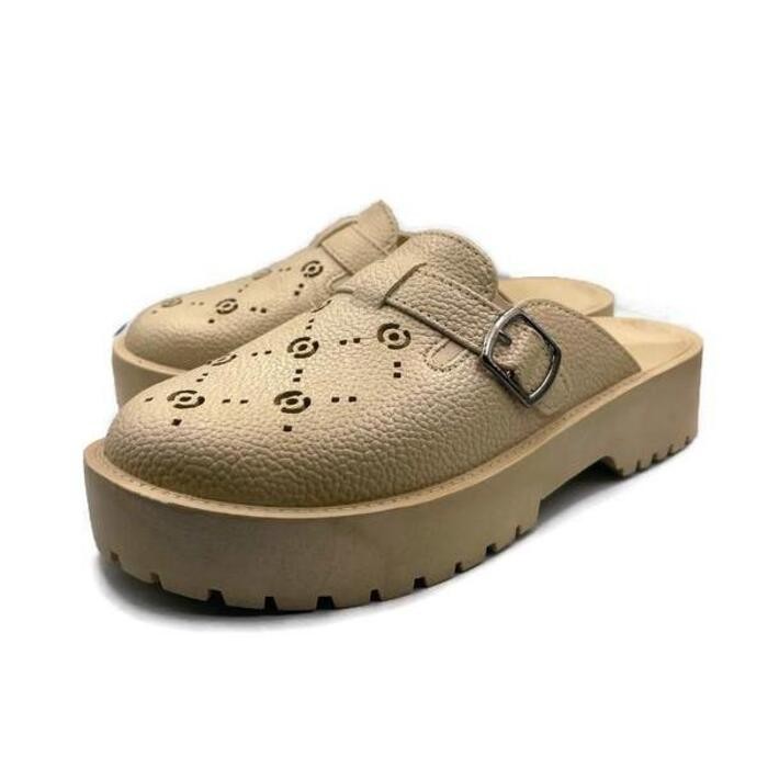 Gpatt: Sister Style Loafer 2023 รองเท้าแตะลำลองสไตล์เกาหลี รองเท้าแตะผู้หญิงพื้นนุ่ม รองเท้าแตะเปิดส