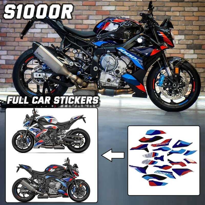 S1000R ชุดสติ๊กเกอร์ตกแต่งรถมอเตอร์ไซค์ ปี 2023 S 1000 R 2021-2023 M1000R สติ๊กเกอร์เต็มคัน s1000r 2