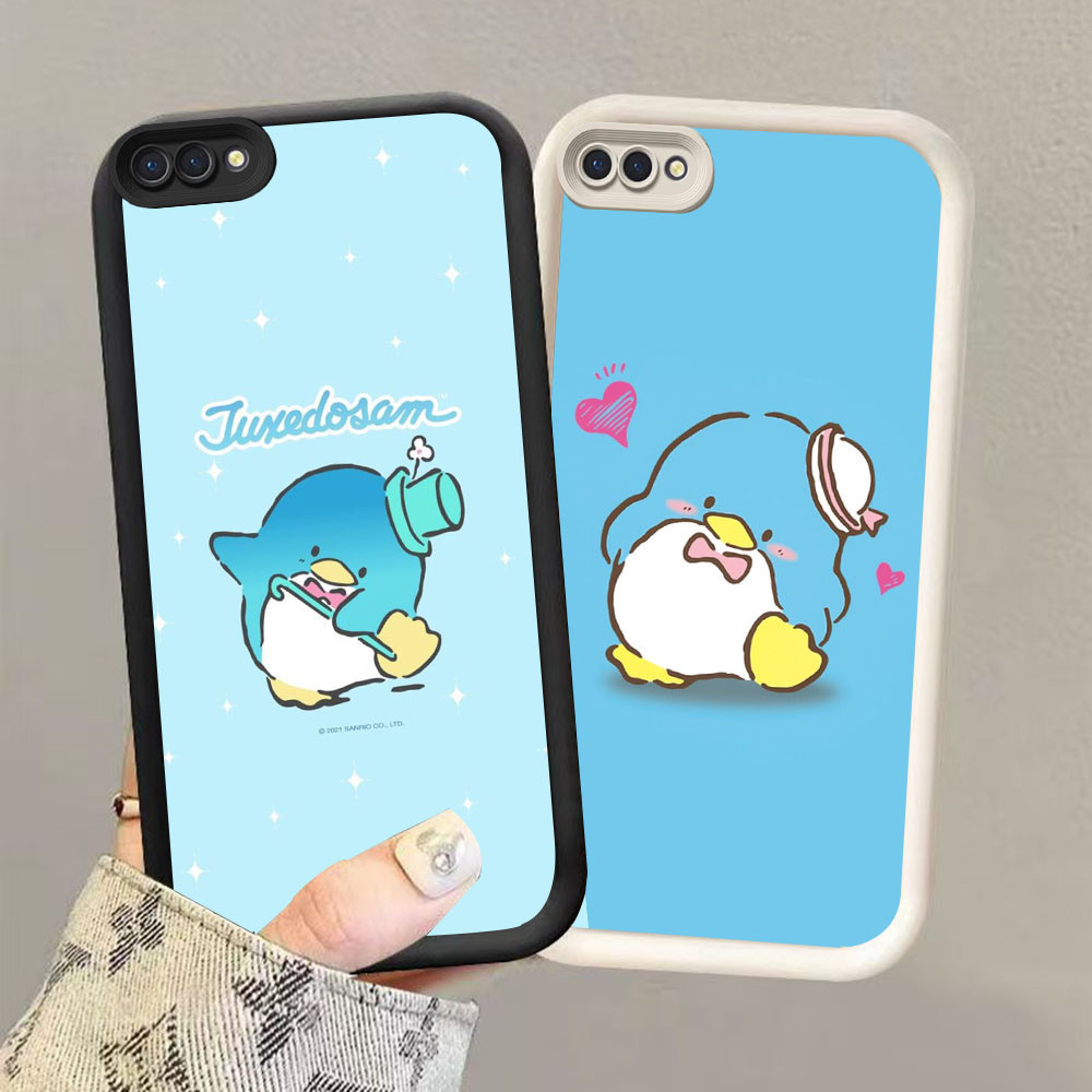 YZ-168 Sam the Penguin เคสกันกระแทกสําหรับ OPPO Realme A1K C2 C2s A3S A12E A5 2018