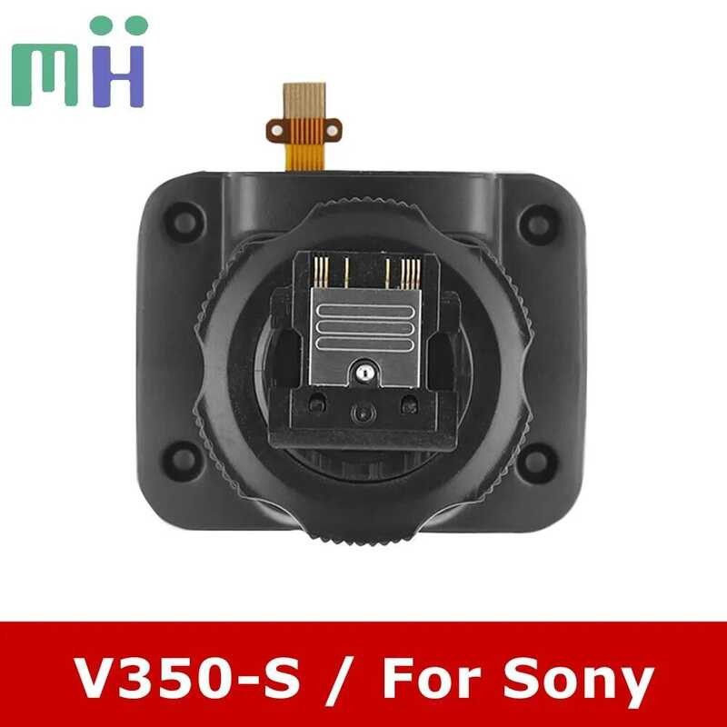 ▥ ใหม่สําหรับ Godox V350 แฟลช Hotshoe รองเท้าร้อนด้านหลังฐานยึด V350s V350c V350n V350f SPEEDLI