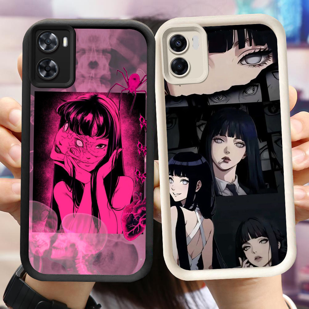 NB-71 Tomie Junjiito ปลอกกันกระแทกสําหรับ OPPO A57 A36 A57e A57s A96 A77s A77 A76 Realme 9i C33