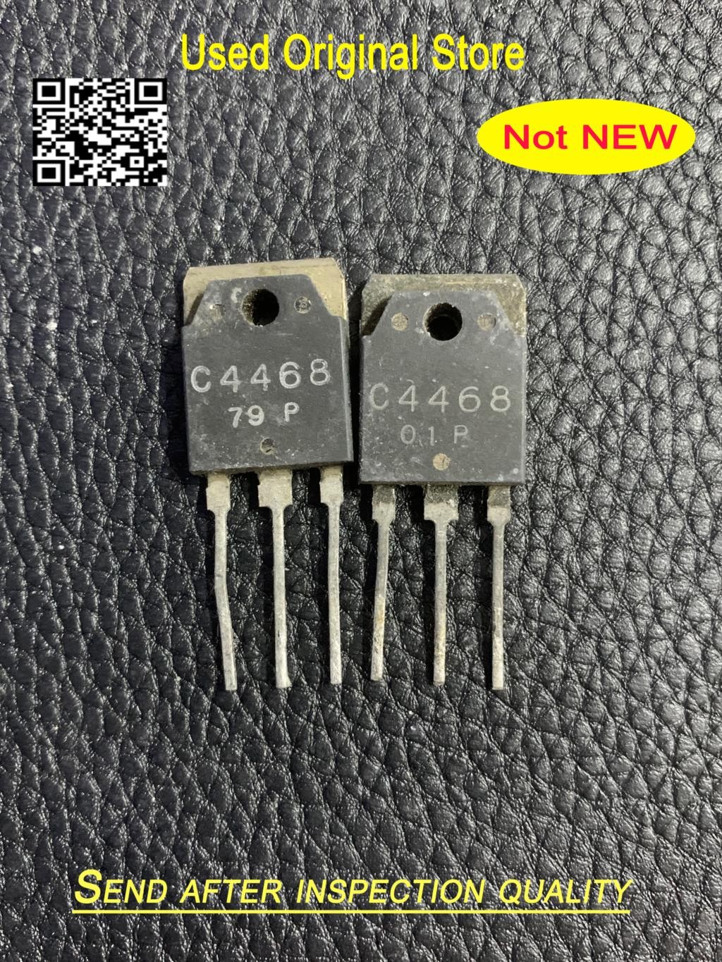 ใช้ 10 ชิ้น A1695 C4468 2SA1695 2SC4468 TO-247 (5 คู่) ในสต็อกถอดชิ้นส่วนเดิม