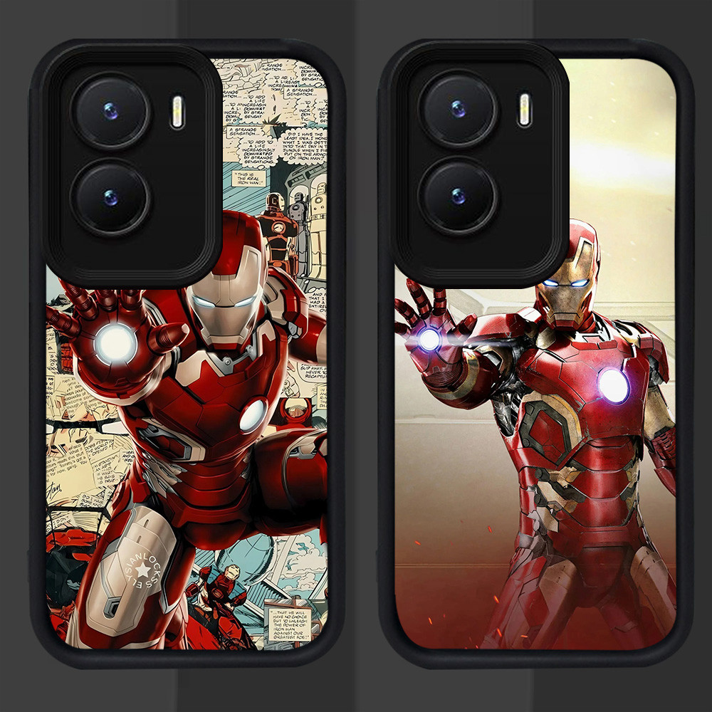 R74 เคส Iron Man VIVO Y15A Y22S Y16 Y56 Y22 Y15S Y28 Y01 5G