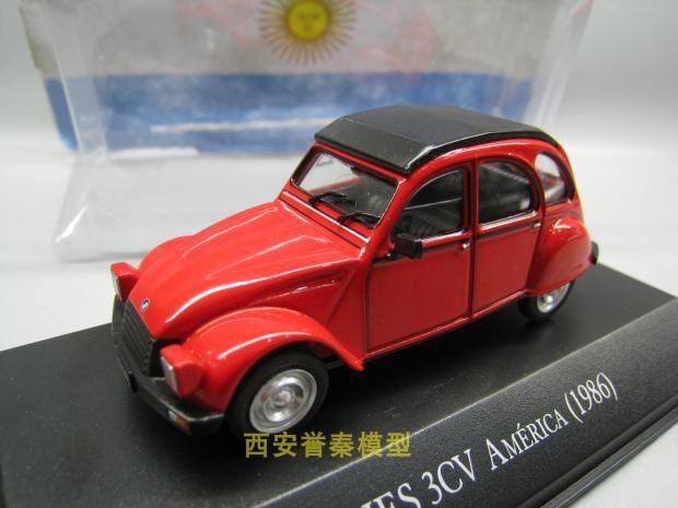 IXO Argentina 1/43 CITROEN IES 3CV AMERICA CITROEN รุ่นอเมริกันโมเดลรถโลหะผสม