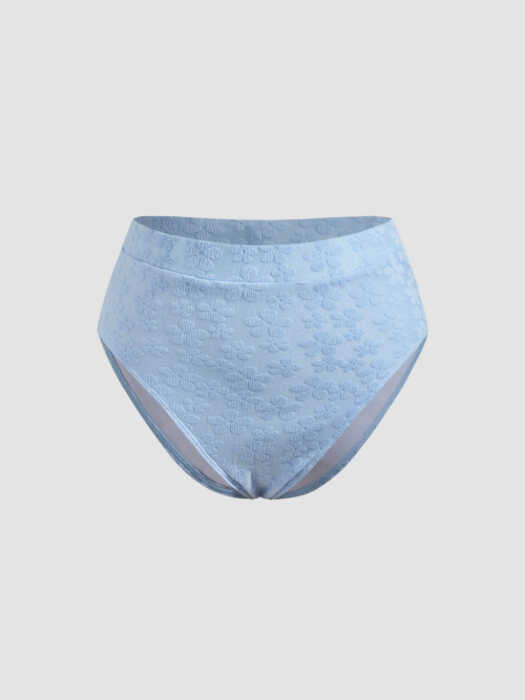 Floral Cider Texture Bikini Bottom