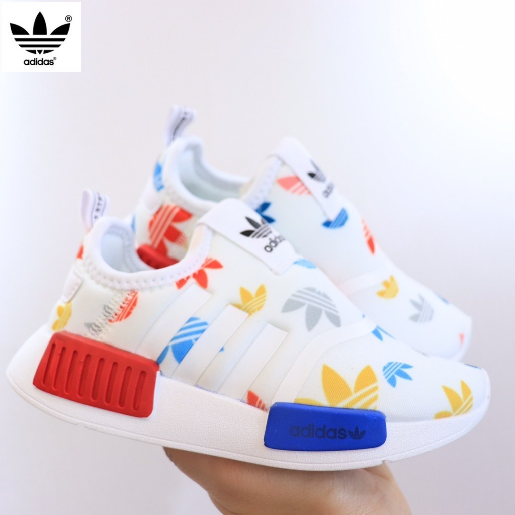 ♞,♘ของแท้ A dida s NMD360 รองเท้ากีฬาลําลอง แบบสวม สําหรับเด็กผู้ชาย และผู้หญิง