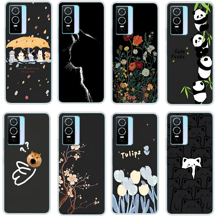 เคสสําหรับ vivo Y76S/Y76 5G/Y74S Soft Case TPU พิมพ์ฝาครอบโทรศัพท์