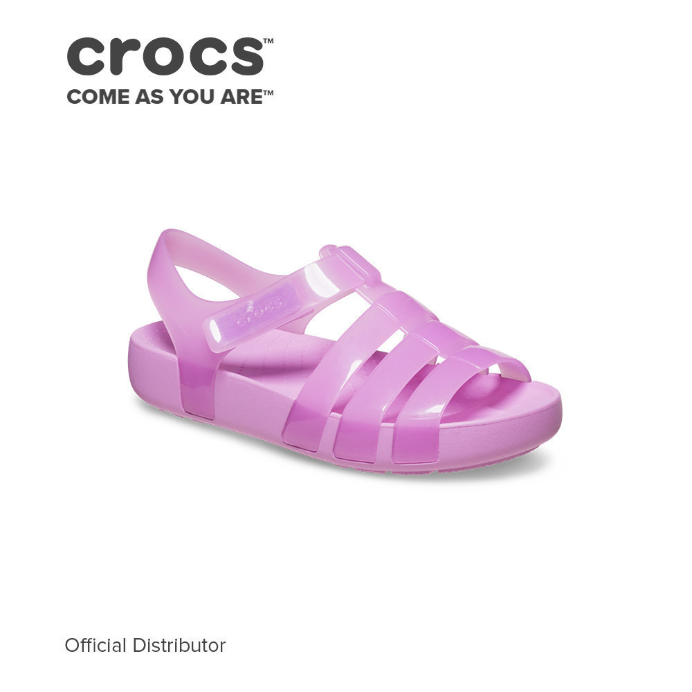 Crocs Kids Isabella Jelly Sandal สี Bubble