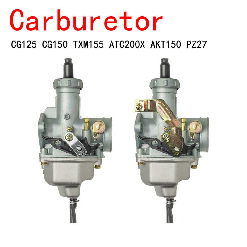 Cg125/150 Txm155 Atc200x Akt150 Pz27 27 มม. CG 125Cc 150Cc 200Cc 250Cc รถจักรยานยนต์