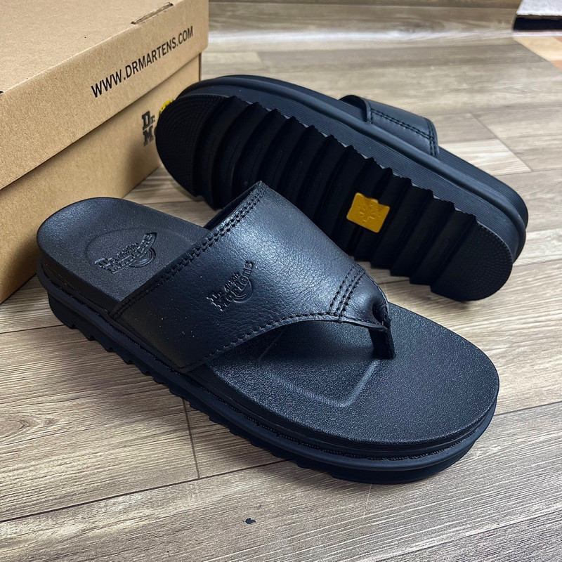 Dr Martens Athens 2023 Flip-Flop Sandals 5cm High Sole ของแท้นําเข้า ThaiLand (DR.K18)