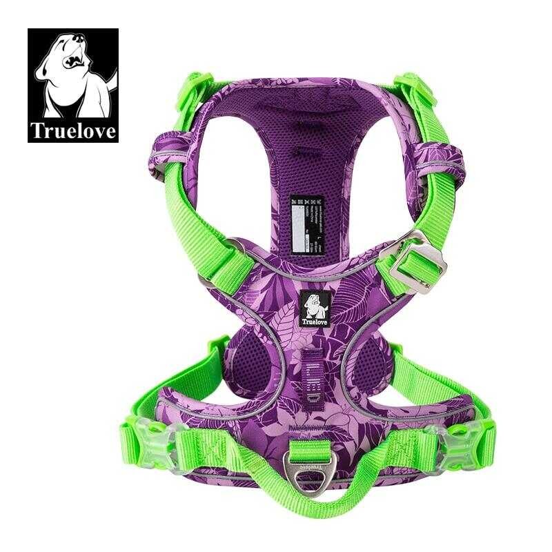 ❤ Truelove Pet Explosion-Proof Dog Harness Camouflage Reflective Nylon Special Edition And Upg