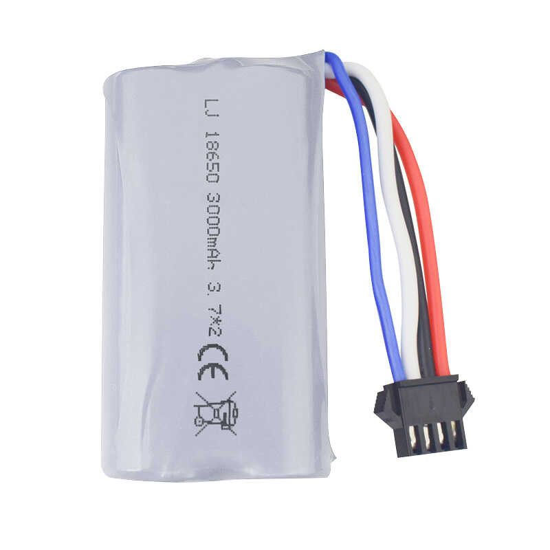 Δ Sm-4P 2S 3000Mah 25C 18650 แบตเตอรี่ 7.4V Lipo แบตเตอรี่สำหรับ Udi902