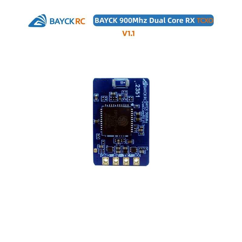 Δ BAYCK 915Mhz Dual Core RX TCXO ELRS Receiver รองรับโปรโตคอลการรับสัญญ
