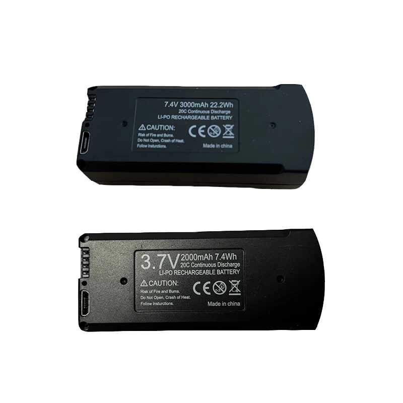 Δ ต้นฉบับ Max GPS แบตเตอรี่ 7.4V 3000Mah 3.7V 2000Mah V68 / V168 Pro Drone แบ
