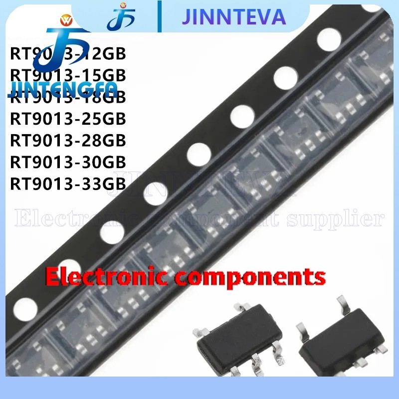 20PCS RT9013-33GB RT9013-12 15 18 25 28 30 33GB 3.3V 500mA SOT23-5 SMD CMOS LDO Regulator IC ชิปวงจร