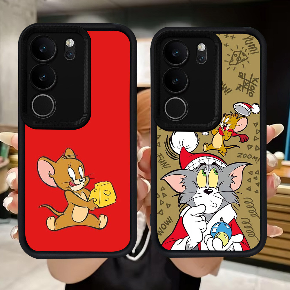 Q8 เมาส์สําหรับแมวสําหรับ VIVO V40 Lite Y100 V29 V27E Y19S Y200e Y81 Y29 Y300 V27 V29E Y81s Pro 5G