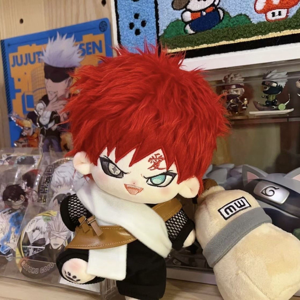Gaara/Sabaku no Gaara Naruto Anime Doll ITEM 20 ซม.ตุ๊กตาบุคลิกภาพ-ของขวัญสําหรับแฟนตุ๊กตาอะนิเมะ