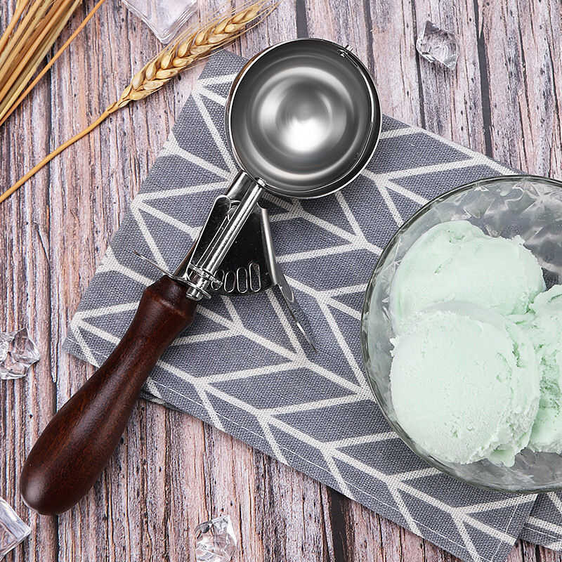 Cream Ice Spoon Ice Cream Spoon Ball Digger Home Dessert Spoon Watermelon Fruit Digging Spoon Ice C