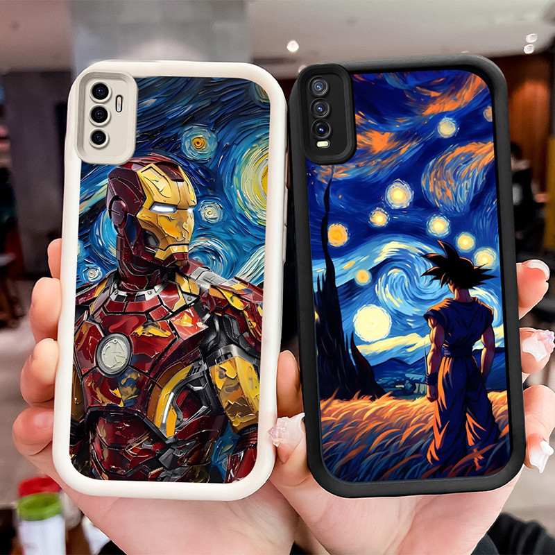 ปลอกกันกระแทกสําหรับ VIVO Y20 Y20i Y11S S1 Y20S Y12S Pro WF26 marvel Heroes