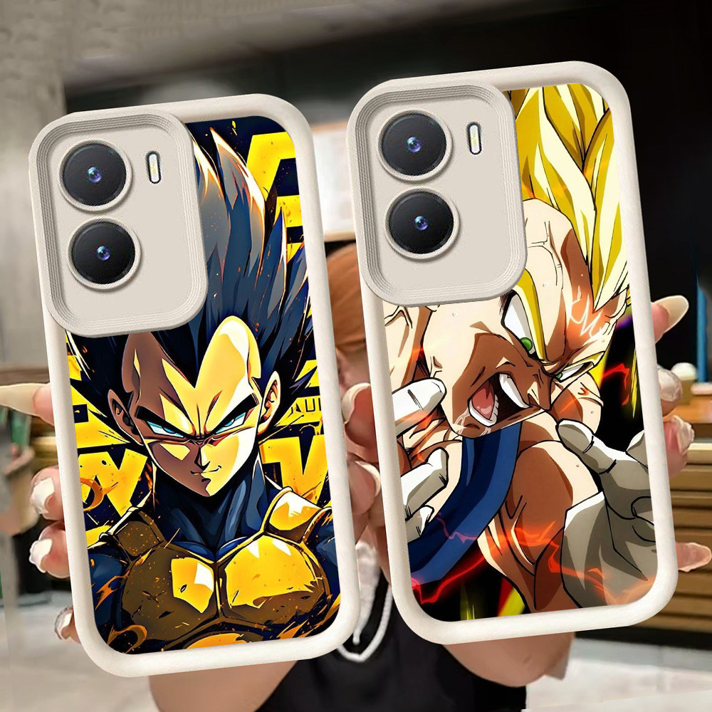 ปลอกอ่อนสําหรับ VIVO Y16 Y75 Y15a Y22 Y22s Y35 Y56 Y15s Y01 IQOO Z9X Y55 Z9 5G 13 Z10 T4 สีขาว Q66 D