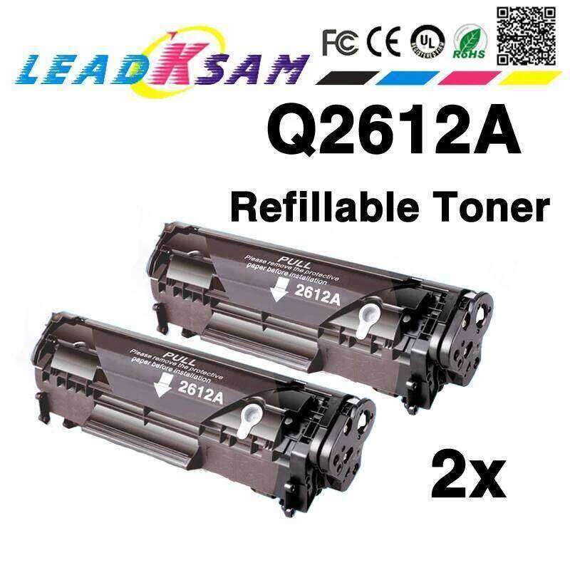 เลเซอร์ Toners Refill ใช้งานร่วมกับ Q2612A q2612 2612a 12a 2612 ตลับหมึกสําหรับ LaserJet LJ 1010 102