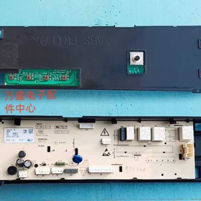 บอร์ดแสดงผลเครื่องซักผ้าดรัม Panasonic ที่ใช้ร่วมกันได้ X Q G 8 0 - N W Y หลัก 7 2 4 3 อินเวอร์เตอร์