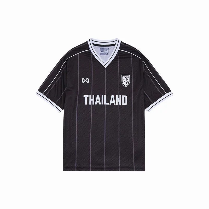 เสื้อโอเวอร์ไซส์ คอวี WARRIX Oversize 2024/25 เสื้อทีมชาติไทย THAILAND JERSEY 243FBATH10 ราคา ถูกที่สุด ดีลบีเคเค แกลเลอรีภาพที่ 5