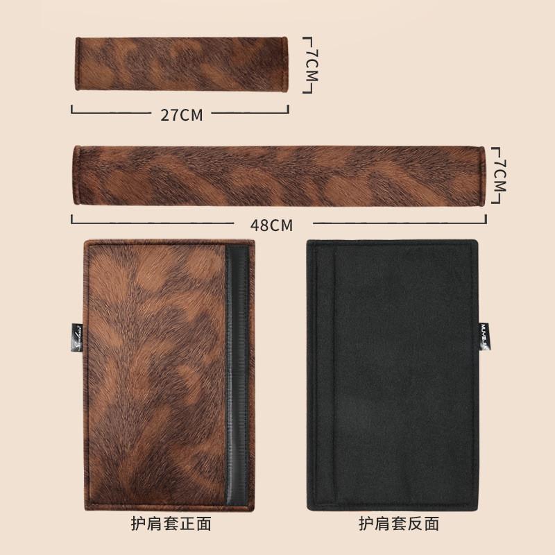 ทนทานสบาย Universal Car Seat Belt สายคล้องไหล่ฝาครอบเข็มขัดนิรภัยใช้ได้กับ Fortuner 3 E60 D-MAX SONA