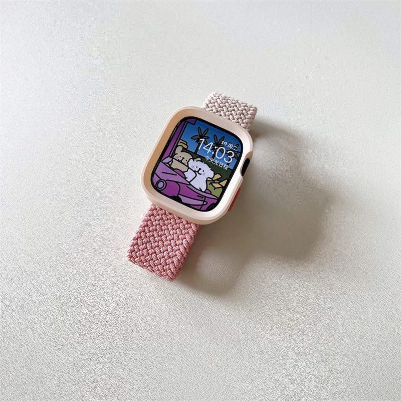 สายอินเทรนด์ PlayColors Niche Strap เหมาะสําหรับ applewatch Apple Watch s8s9iwatch 567 Generation Co