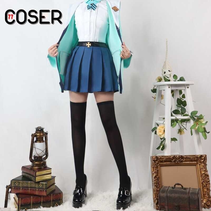 【Coser 77】วิกผมคอสเพลย์ Genshin Impact ONEPLUS Sucrose น่ารัก สําหรับผ