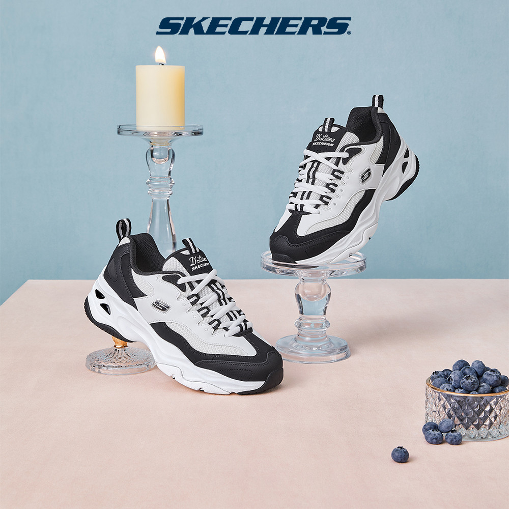Skechers สเก็ตเชอร์ส รองเท้า ผู้หญิง Good Year Sport D'Lites 4.0 Shoes - 149492-BKW