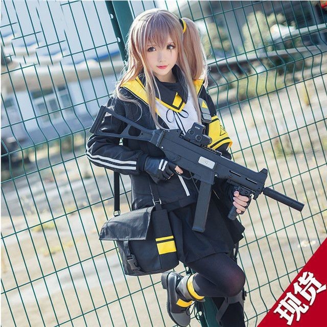 🔥ของแท้🔥 Ump45 Sister Women's Clothing Boss Cosplay Girls Frontline Cos Jacket Gun Girl Cos Anime