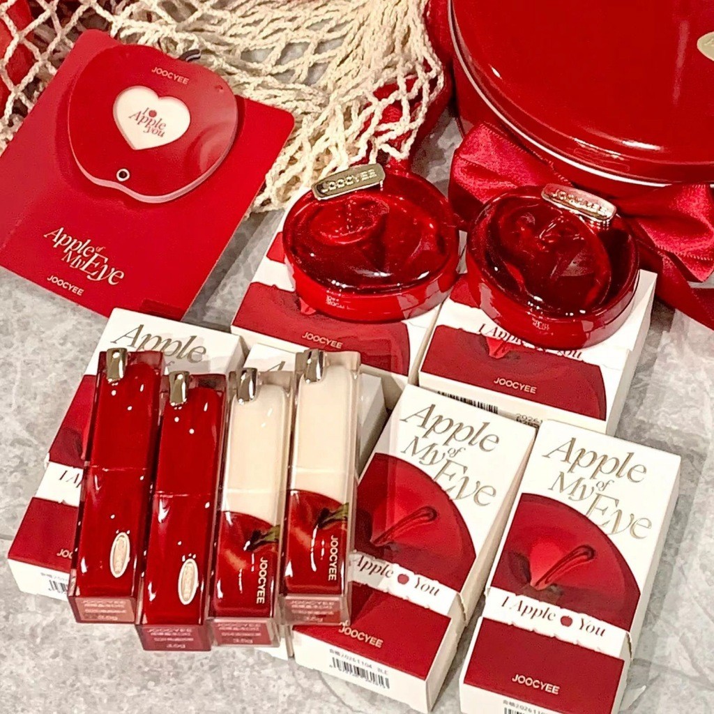 Joocyee ลิปสติก ลิปกลอส ไฮไลท์ เนื้อเจลลี่ สีขาว เหมาะกับของขวัญวันเกิด สําหรับคริสต์มาส