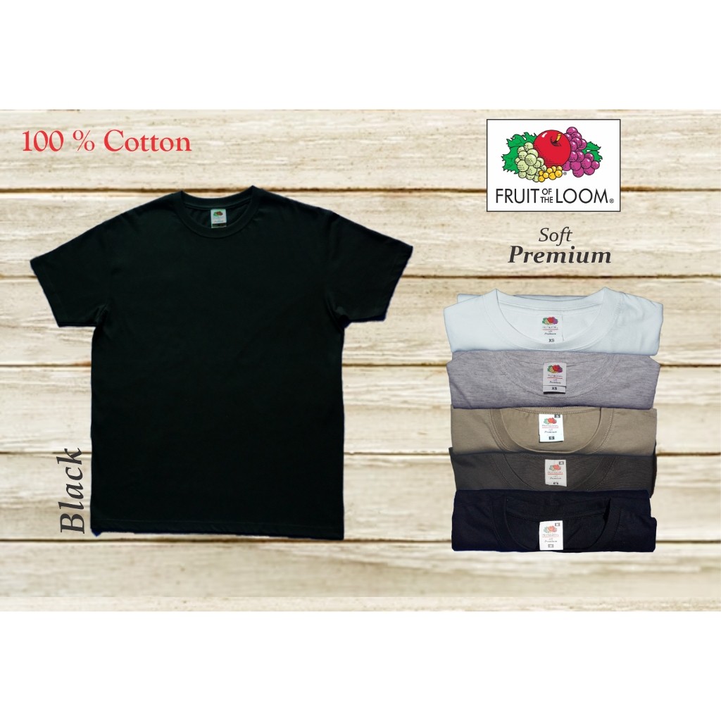 Fruit OF THE LOOM (คอตตอน ซอฟท์ พรีเมี่ยม 100%)