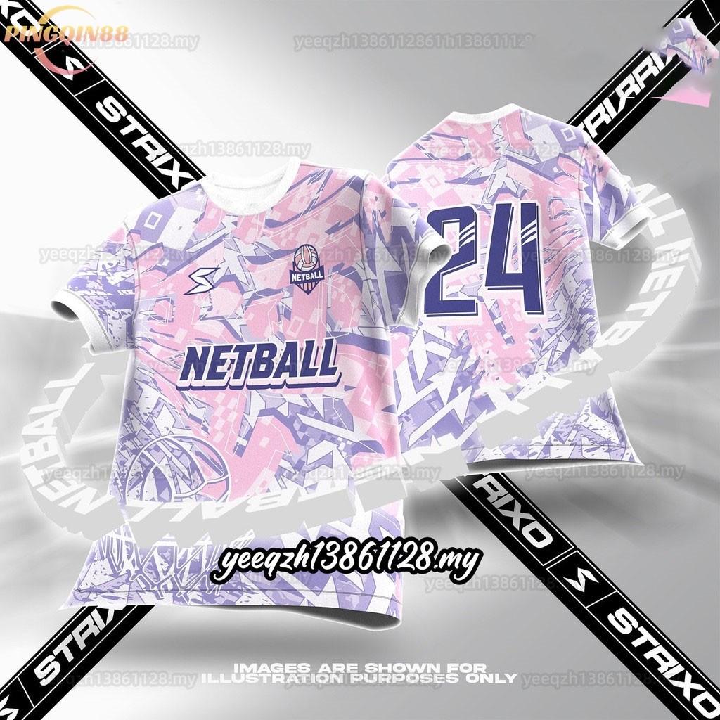 New Netball / Football / Handball Jersey Malaysia